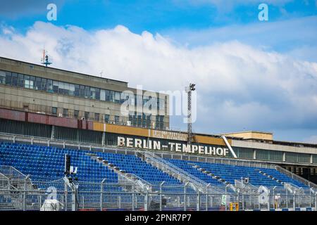 Berlin, Allemagne. 20th Apr, 2023. Track illustration during the 2023 Berlin ePrix, 6th meeting of the 2022-23 ABB FIA Formula E World Championship, on the Tempelhof Airport Street Circuit from April 21 to 23, 2023 in Berlin, Germany - Photo Florent Gooden/DPPI Credit: DPPI Media/Alamy Live News Stock Photo