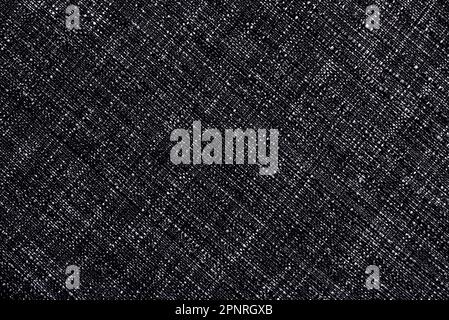 Carbon fiber background. Texture of black fabric for tailoring, Cloth Stock Photo