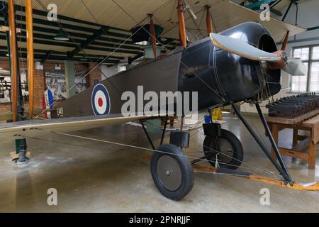 Avro 504K at the RAF Museum, London, UK Stock Photo - Alamy