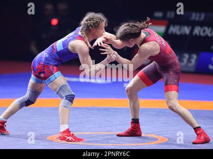 Andrea Beatrice Ana of Romania blue competes against Erika