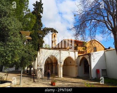 Nicosia, Devided Capital of Cyprus on a Road Trip, Mediterranean Sea Stock Photo