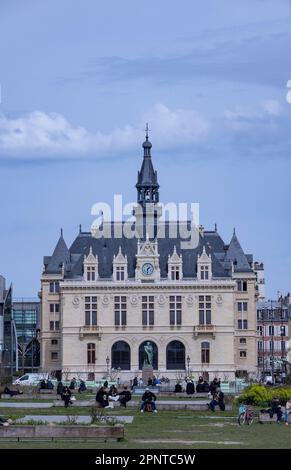 the town hall of Vincennes , Pris, France Stock Photo