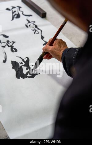 Creating Chinese Calligraphy