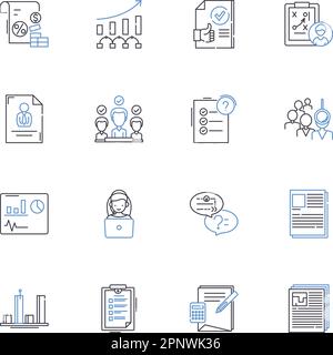Inspection icons. Quality research, Testing and Safety check icons ...