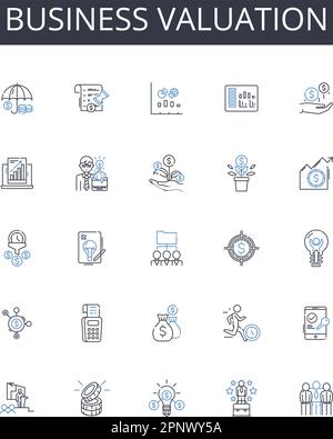 Cognitive-behavioral therapy line icons signs set. Design collection of ...