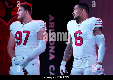 Arizona Cardinals linebacker Cameron Thomas (97) during the first