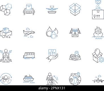 Vector illustration collection of maritime vessels including naval ...