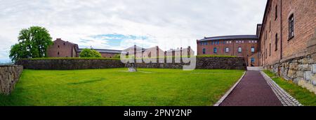 Oslo, Norway - May, 2022: View for Fanehallen Museum (part of Norwegian Armed Forces Museum). Northern Europe Stock Photo