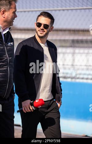 ABT Daniel, former Formula E Driver, portrait at the trackwalk during the 2023 Berlin ePrix, 6th meeting of the 2022-23 ABB FIA Formula E World Championship, on the Tempelhof Airport Street Circuit from April 21 to 23, 2023 in Berlin, Germany - Photo Germain Hazard/DPPI Credit: DPPI Media/Alamy Live News Stock Photo