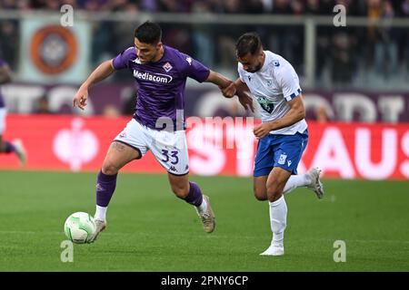 Artemio Franchi stadium, Florence, Italy, April 20, 2023, Riccardo