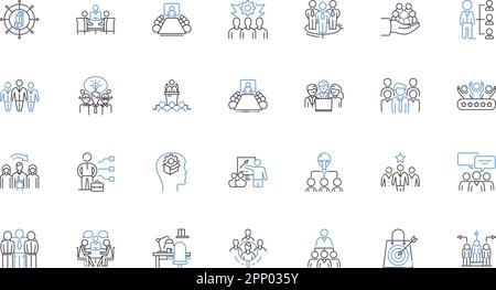 Legal integrity line icons collection. Hsty, Ethics, Responsibility ...