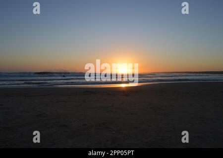 Sunset in Piriapolis, Uruguay. South America Stock Photo
