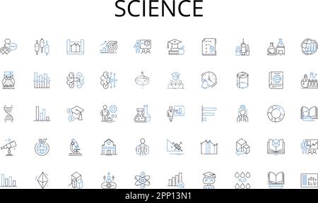 Science line icons collection. Protest, Rally, Strike, March, Assembly, Sit-in, Walkout vector and linear illustration. Picketing,Blockade,Resistance Stock Vector