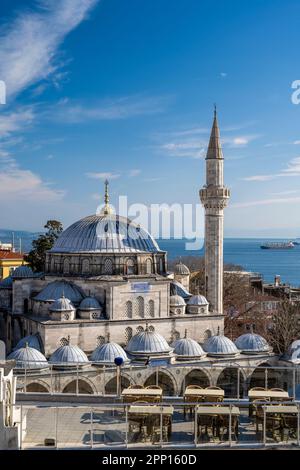 Sokollu Mehmed Pasha Mosque, Kadırga, Istanbul, Turkey Stock Photo