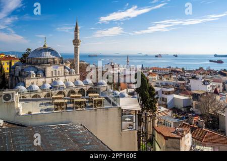 Sokollu Mehmed Pasha Mosque, Kadırga, Istanbul, Turkey Stock Photo