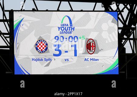 Hajduk Split 3-1 AC Milan, UEFA Youth League 2022/2023: the report