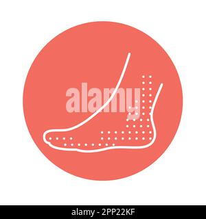 Vasculitis color line icon. Pictogram for web page, mobile app, promo ...