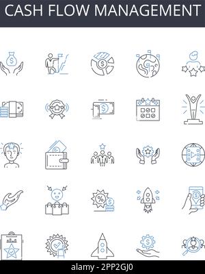 Pragmatism line icons collection. Practicality, Utilitarianism, Realism ...