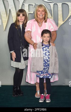 20 April 2023. London UK. Linda Robson at the World Premiere of Disney'Peter Pan & Wendy' at Curzon Mayfair, London.  Sue Andrews/Alamy. Stock Photo