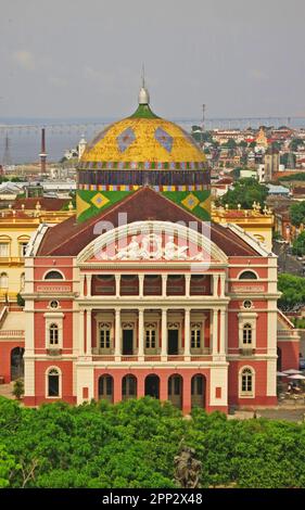 Opera house, Manaus, Brazil Stock Photo