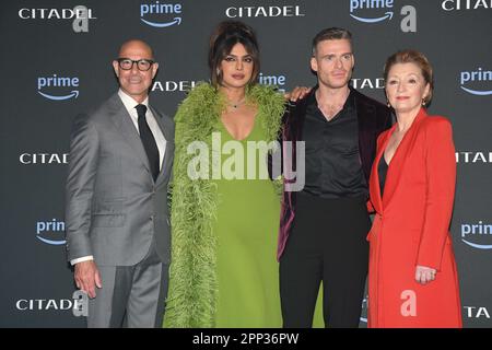 Rome, Italy. 21st Apr, 2023. Rome, The Space Cinema Moderno Premiere of the Series ' Citadel ', In the photo: Credit: Independent Photo Agency/Alamy Live News Stock Photo