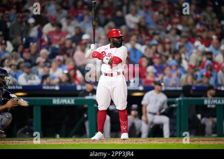 Philadelphia Phillies' Josh Harrison plays during a baseball game,  Saturday, April 22, 2023, in Philadelphia. (AP Photo/Matt Slocum Stock  Photo - Alamy