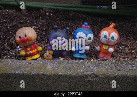 Anpanman Character Toys Stock Photo