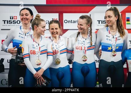 BARKER Megan - EVANS Neah - KNIGHT Josie - MORRIS Anna ( GBR ) Great ...