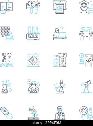 Cooperation collaboration linear icons set. Teamwork, Synergy, Unity, Partnership, Cohesion, Alliance, Coordination line vector and concept signs Stock Vector