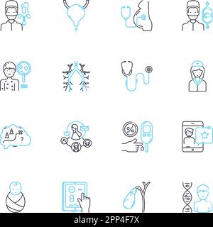 Form linear icons set. Input, Layout, Template, Design, Shape, Structure, Worksheet line vector and concept signs. Document,Format,Outline outline Stock Vector