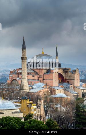 Hagia Sophia Grand Mosque (Ayasofya) , Istanbul, Turkey Stock Photo