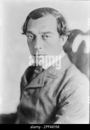 Buster Keaton in 'The General'. 1915 Stock Photo