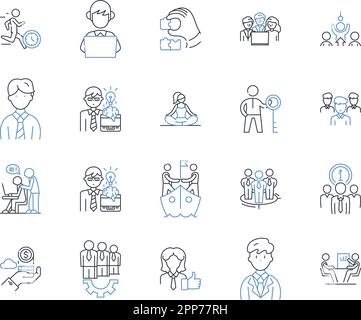 Custom broker linear icon Stock Vector Image & Art - Alamy