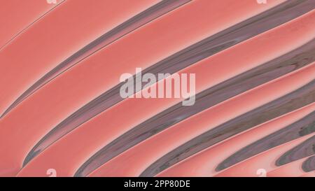 Curved glass background for businesses Stock Photo