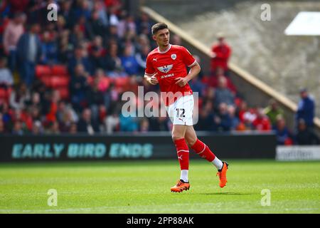 Oakwell Stadium, Barnsley, England - 22nd April 2023 Slobodan Tedić (31 ...