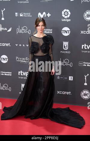 April 22, 2023, Madrid, Madrid, Spain: Laura Laprida attends 10th Platino Awards for Ibero-American Cinema 2023 Rec Carpet at Palacio Municipal de Congresos-IFEMA Madrid on April 22, 2023 in Madrid, Spain (Credit Image: © Jack Abuin/ZUMA Press Wire) EDITORIAL USAGE ONLY! Not for Commercial USAGE! Stock Photo