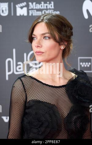 April 22, 2023, Madrid, Madrid, Spain: Laura Laprida attends 10th Platino Awards for Ibero-American Cinema 2023 Rec Carpet at Palacio Municipal de Congresos-IFEMA Madrid on April 22, 2023 in Madrid, Spain (Credit Image: © Jack Abuin/ZUMA Press Wire) EDITORIAL USAGE ONLY! Not for Commercial USAGE! Stock Photo