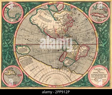 フランスアンティーク　MAP Antique Map of France in the 14th century by Zannoni (1765)