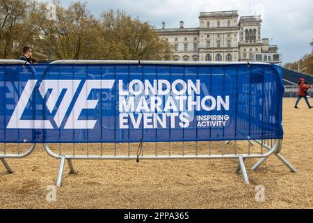 London, UK. 23rd Apr, 2023. TCS London Marathon 2023. Credit: Sinai Noor/Alamy Live News Stock Photo