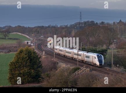 hitachi―rail New class 805 AT 300 bi-mode multiple unit built by Hitachi