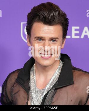 Blake McIver Ewing arrives at The Los Angeles LGBT Center Gala held at