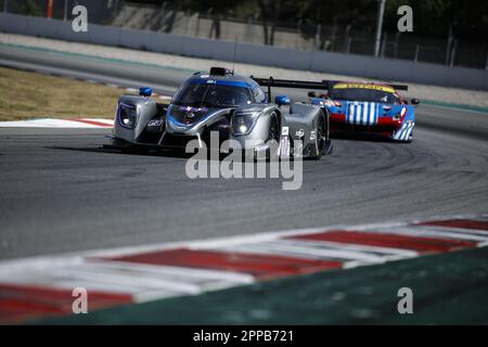 17 CHILA Adrien (fra), SIEBERT Marcos (arg), GARCIA Alejandro (mex), Cool Racing, Ligier JS P320 - Nissan, action during the 4 Hours of Barcelona 2023, 1st round of the 2023 European Le Mans Series on the Circuit de Barcelona-Catalunya from April 21 to 23, 2023 in Montmelo, Spain - Photo: Xavi Bonilla/DPPI/LiveMedia Stock Photo