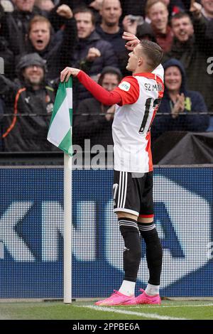 ROTTERDAM, 5-4-2023, Stadium de Kuip, Dutch eredivisie cup, 2022/2023,  Feyenoord - Ajax (cup), KNVB beker (Photo by Pro Shots/Sipa USA) Credit:  Sipa US/Alamy Live News Stock Photo - Alamy