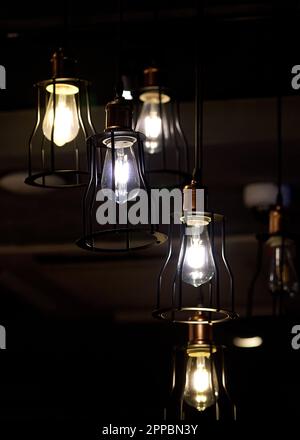 Incandescent light bulbs Stock Photo