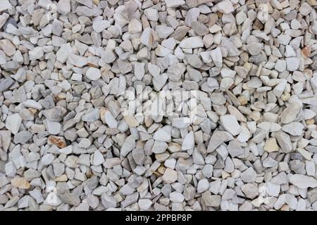 The texture of ground rocks. Stock Photo