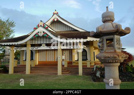 Dao Temple in Hanapepe on the island of Kauai Stock Photo