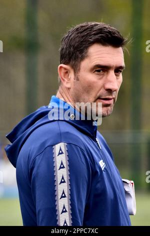 Graeme Lee, Manager of Spennymoor Town FC of the National League North, formerly of Hartlepool United and Marske United. Credit James Hind/Alamy Stock Photo