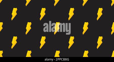 Thunder butter cheese Seamless pattern vector isolated wallpaper background Stock Vector