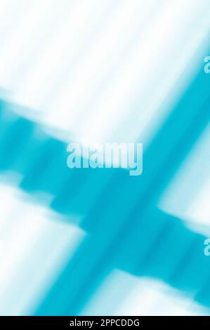 Blurred teal design Stock Photo