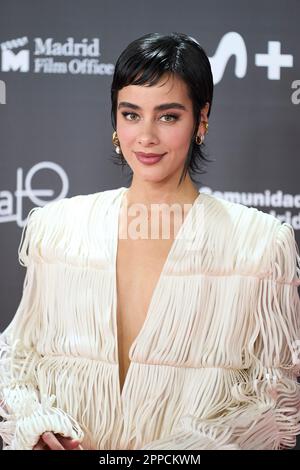 April 22, 2023, Madrid, Spain: ESMERALDA PIMENTEL attends 10th Platino Awards for Ibero-American Cinema 2023 Rec Carpet at Palacio Municipal de Congresos-IFEMA. (Credit Image: © Jack Abuin/ZUMA Press Wire) EDITORIAL USAGE ONLY! Not for Commercial USAGE! Stock Photo